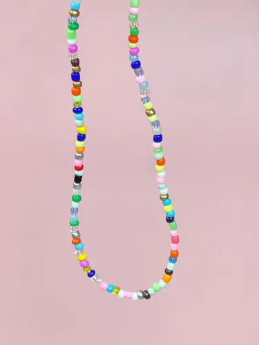 Vista 5 de Surtido de cuentas sueltas, manualidades, pulseras, kit de cuentas, multicolor a granel de cuentas de semillas 6/0 de 0.157 in, kit de fabricación