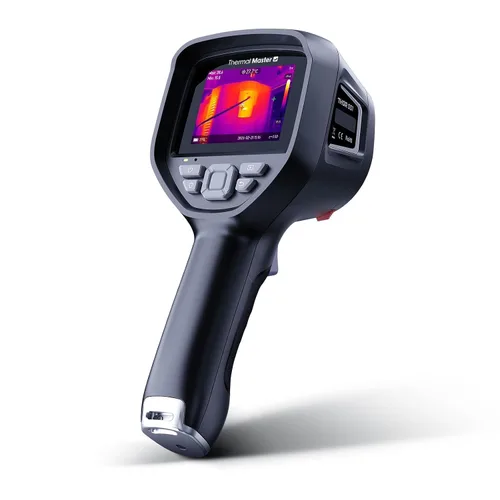Vista 8 de Cámara térmica de mano Thermal Master, resolución 512×384 X³IR, cámara de imágenes térmicas con cámara visual de 2MP, pantalla IPS de 3.5" 640×480