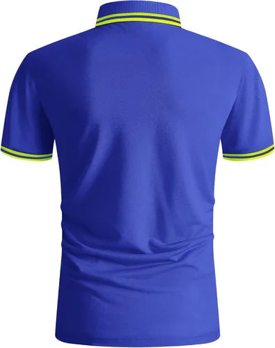 Vista 3 de SCODI Polo de manga corta para hombre camiseta deportiva de golf