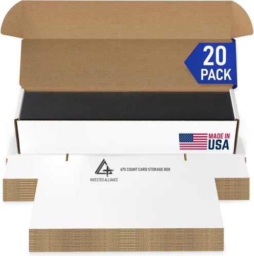 Vista 9 de Caja de Almacenamiento Premium para Tarjetas Coleccionables de Deportes, Béisbol, Fútbol Americano, Baloncesto, MTG y TCG para Coleccionistas