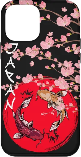 Vista 16 de koi Fish Ying yang,Japanese Flag Japan - Cherry Blossom Case for iPhone 17