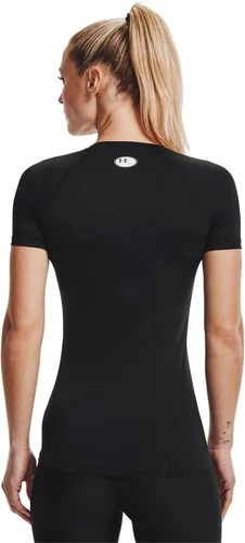 Vista 3 de Under Armour Camiseta de compresión HeatGear de manga corta para mujer