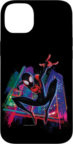 Vista 15 de Marvel Spider-Man Miles Morales Graffiti City - Carcasa para iPhone 17