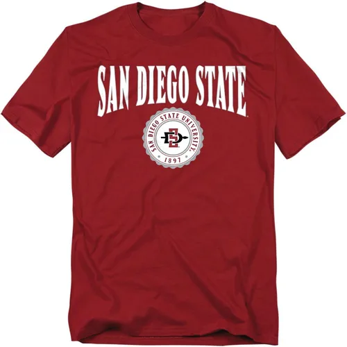 Vista 35 de Colección 2 de camisetas unisex para adultos con sello universitario