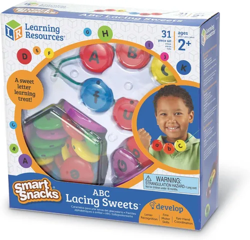 Vista 5 de Learning Resources Smart Snacks ABC Lacing Sweets