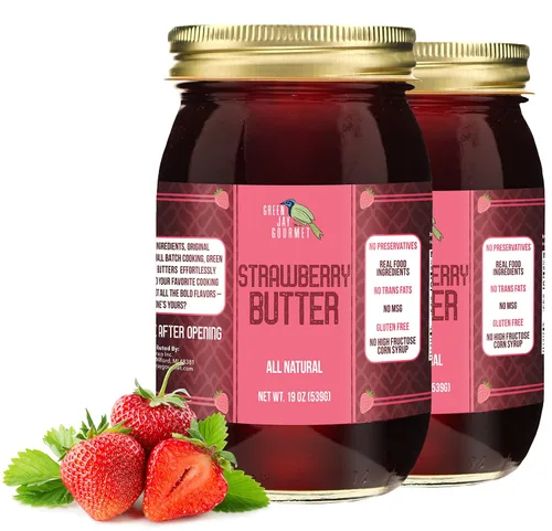Vista 8 de Green Jay Gourmet Mantequilla de manzana - Untable de fruta 100% natural, sin gluten - Untable de manzana con manzanas, canela y especias