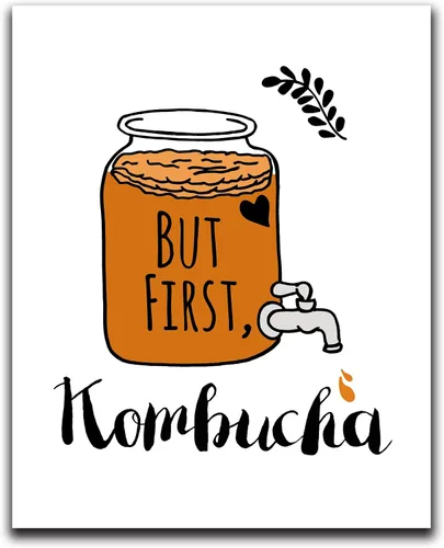 Vista 24 de Moonlight Makers Funny Wall Decor With Sayings, A Cup Of Tea Solves Everything (Cups), Funny Wall Art, Room Decor for Bedroom, Bathroom, Kitchen