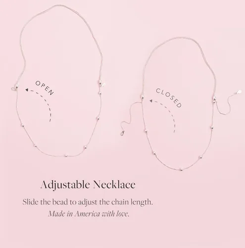 Vista 3 de Alex and Ani Collar ajustable con piedras natales para mujer