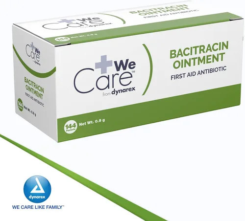 Vista 8 de Dynarex Ungüento tópico de bacitracina USP – Suministros para el cuidado de heridas de primera respuesta para cortes menores, rasguños y quemaduras