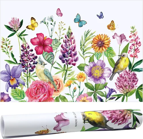 Vista 30 de Gersoniel 10 hojas de forros de cajones para aparadores, revestimientos de cajones perfumados, papel perfumado no adhesivo para estantes fragantes