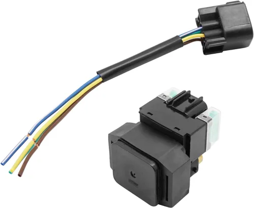 Vista 3 de M MATI Relé de solenoide de arranque y enchufe para Yamaha Grizzly 700 Grizzly 550 Kodiak 700 2007 en adelante YFZ450R YFZ450X 2009-Up