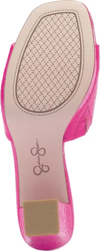 Vista 4 de Jessica Simpson Women's Elyzza Slip on Platform Sandal Heeled