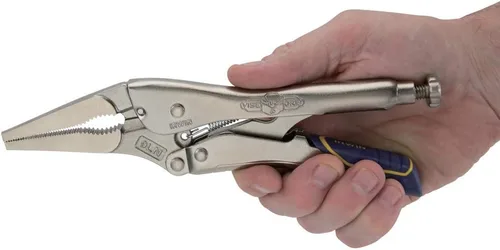 Vista 6 de IRWIN VISE-GRIP Locking Pliers, Fast Release, Long Nose with Wire Cutter, 9-Inch (IRHT82582) (Pack of 5)