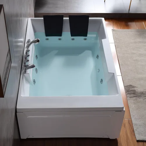 Vista 8 de Empava Bañera de hidromasaje de masaje remojo SPA Chromapy Jets Modelo 2021 72JT367