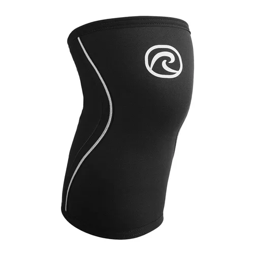 Vista 8 de Rehband Rodillera de neopreno de 0.118 pulgadas (0.118 in), rodillera ligera para resistencia y deportes de pelota, rodilleras de compresión unisex