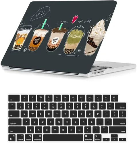 Vista 34 de Carcasa compatible con MacBook Air 2024-2023 de 15 pulgadas, modelo A3114 A2941 con chip M3/M2 y pantalla de retina líquida, carcasa rígida