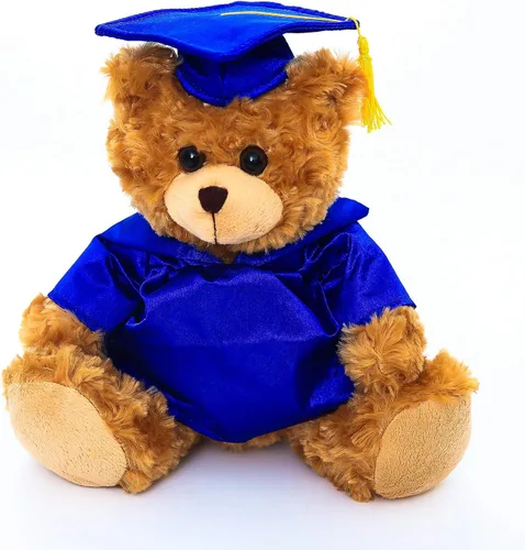 Vista 23 de Plushland Peluche de animal, juguetes de 12 pulgadas, regalo para el día de graduación, lo mejor para cualquier graduado de escuela, 12 pulgadas