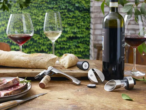 Vista 5 de Zwilling J.A. Henckels - Juego de herramientas de vino de acero inoxidable (4 piezas)