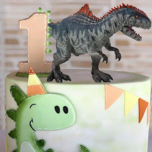 Vista 8 de Gemini&Genius Giganotosaurus Figura de juguete de dinosaurio para niños, juguete de dinosaurio Giganotosaurus, figura de acción de dinosaurio