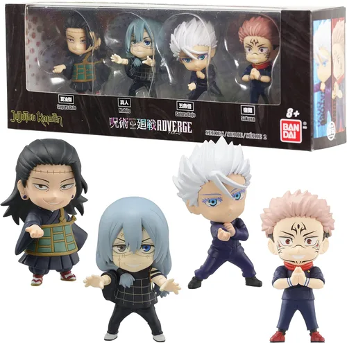 Vista 10 de Bandai Namco - Juego de figuras de Jujutsu Kaisen Adverge Box Set C (Yuji Itadori, Kento Nanami, Ryomen Sukuna, Jogo), Juego de figuras de Bandai