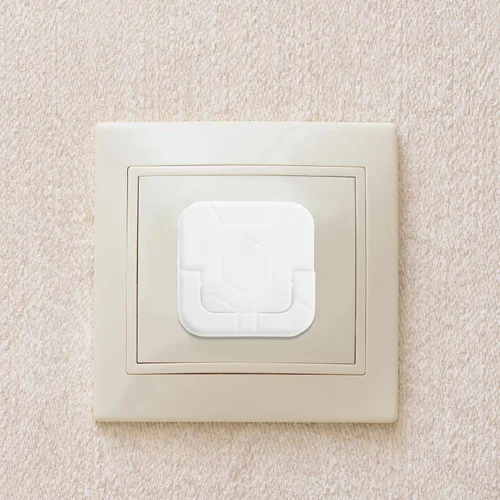 Vista 3 de Levemolo 12pcs Babyproof Socket Covers for Standard Wall Outlets Safety Electrical Outlet Caps Protecting Hands Easy to Install for Home Safety