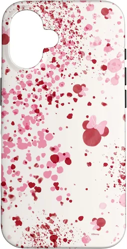 Vista 32 de Disney Minnie Mouse Head Ears - Carcasa para iPhone 17, diseño abstracto de salpicaduras