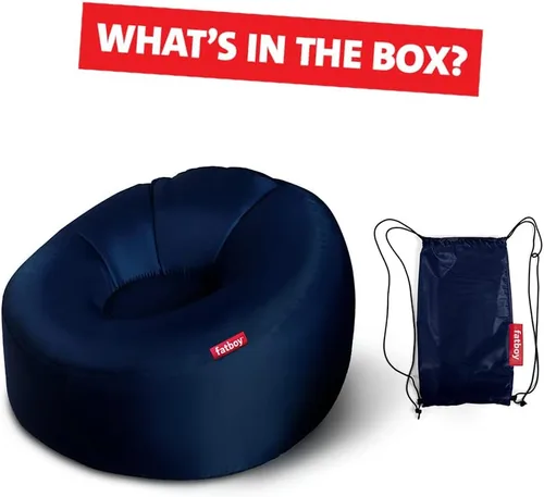 Vista 6 de Fatboy Lamzac O - Silla inflable, color azul oscuro