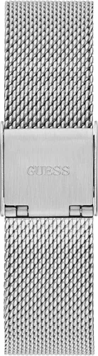 Vista 3 de GUESS US Womens Silver-Tone Mesh Analog Watch