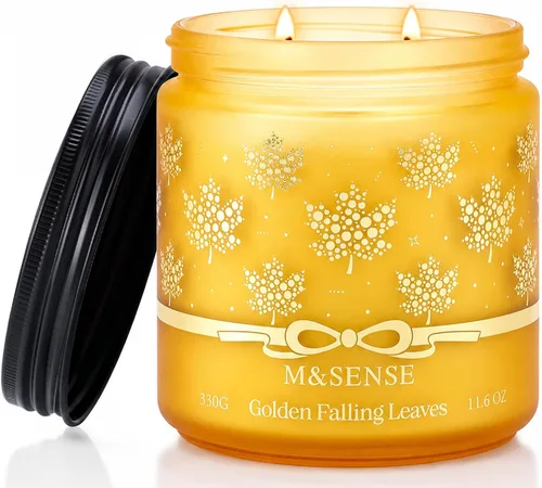 Vista 70 de M&SENSE Ode to Winter - Vela perfumada para el hogar, cera de soja natural, mecha de algodón, aroma de invierno, 7.05 onzas hasta 50 horas de tiempo