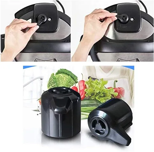 Vista 3 de Válvula de liberación de vapor, válvula de presión universal para olla instantánea de 3, 5, 6, 8 cuartos de galón, accesorio de mango de liberación