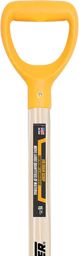 Vista 3 de True Temper 1681400 Pala de aluminio con mango D-Grip de madera dura