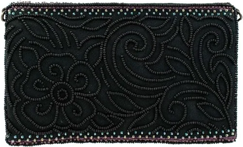 Vista 2 de Mary Frances Let it Grow - Cartera cruzada con cuentas y diseño floral, bolsa para teléfono, multicolor, Multi