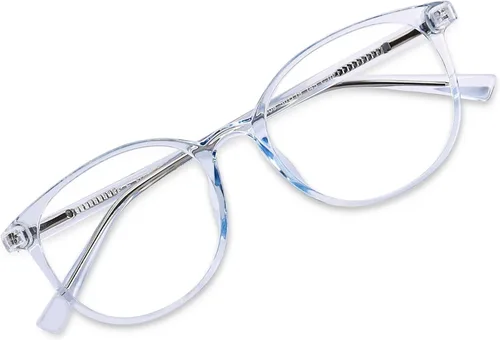 Vista 11 de Blue Light Glasses for Women, TR90 Fashion Glasses for Computer