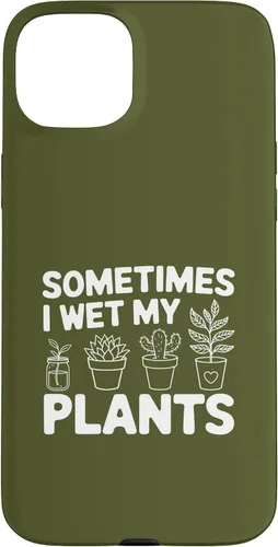 Vista 9 de iPhone 16 Funny Gardening Women Plant Parent Gift Wet My Plants Men Case