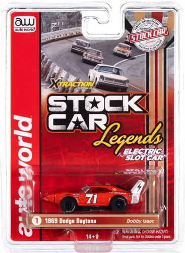 Vista 2 de Auto World SC355-1 Xtraction R31 '69 Dodge Daytona K & K Seguros Bobby Isaac Ho Slot Car