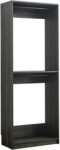 Vista 26 de Maykoosh Organizador de sistema de armario - Armario personalizable con vestidor de almacenamiento negro/modelo D 1 armario
