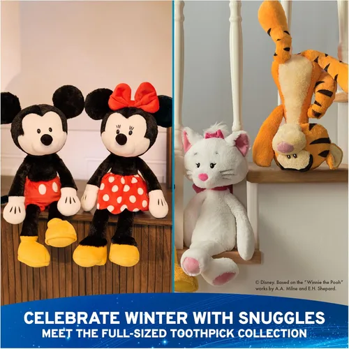 Vista 9 de GUND Disney Mickey Mouse Kai Bear Plush with Winter Outfit for Ages 1+
