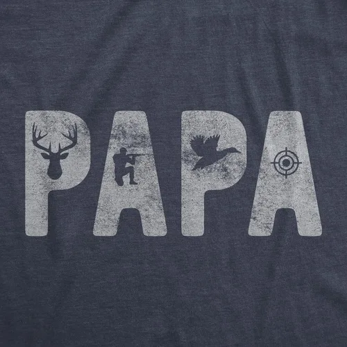Vista 2 de Camiseta divertida para hombre con diseño de cazador de ciervos al aire libre