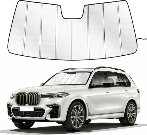 Vista 20 de Parasol para parabrisas para Honda CR-V 2017-2022, diseño plegable de acordeón de ajuste personalizado, accesorios de automóvil, protector de visera