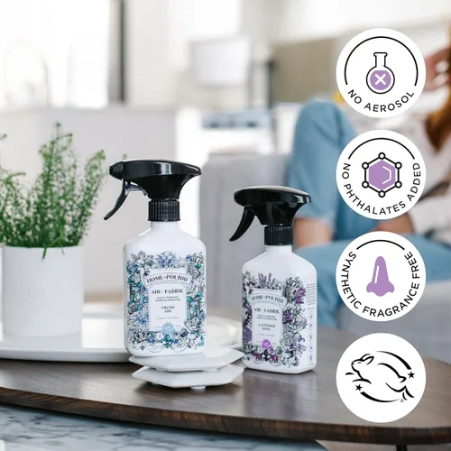 Vista 8 de Home-Pourri Air + Fabric - Ambientador multiusos para olores, 11 onzas líquidas, hasta 570 usos, aroma a salvia lavanda, desodorante de habitación