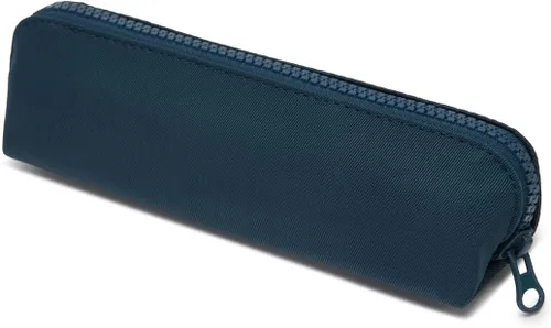 Vista 22 de Estuche para lápices de lona de algodón y bolsa de lápices multifuncional simple con cremallera Almacenamiento portátil (beige)