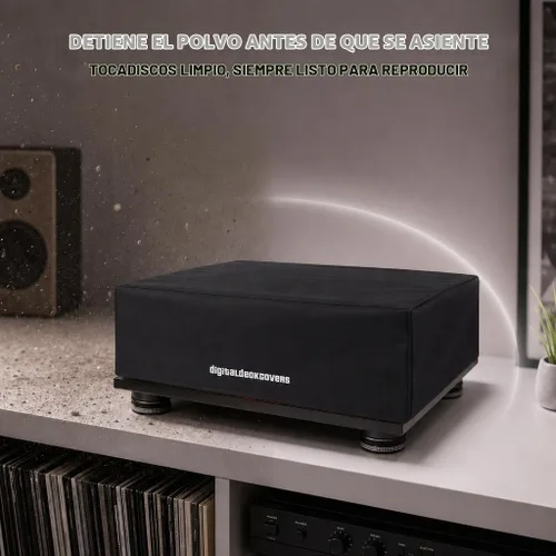 Vista 5 de TECHNICS - Cubierta antipolvo para tocadiscos SL-1200 / SL-1210 y Pioneer PLX-1000 Protector de tocadiscos