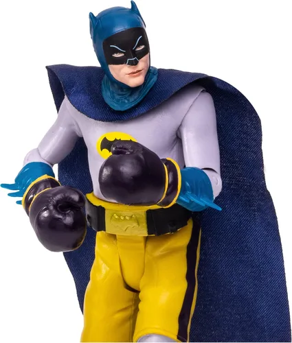 Vista 2 de McFarlane Toys DC Batman 1966 Serie de TV Batman Figura de acción [Boxeo]