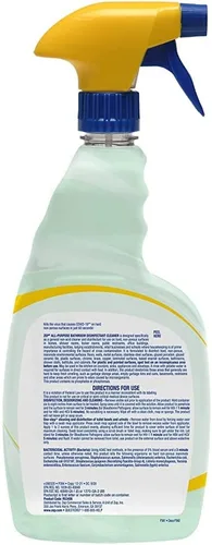 Vista 3 de Zep Home Pro Limpiador desinfectante multiusos para baño, 32 onzas líquidas (caja de 6) - R53406 R53406