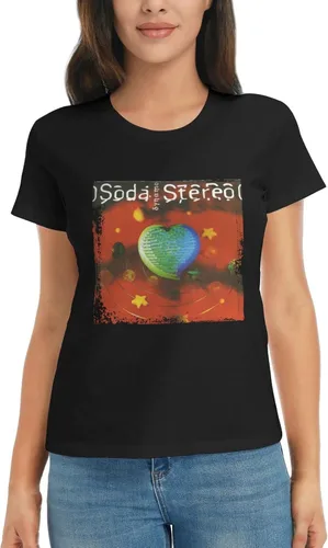Vista 6 de Soda Stereo Dynamo T Shirt Female Summer Tee Casual Short Sleeve Tshirt