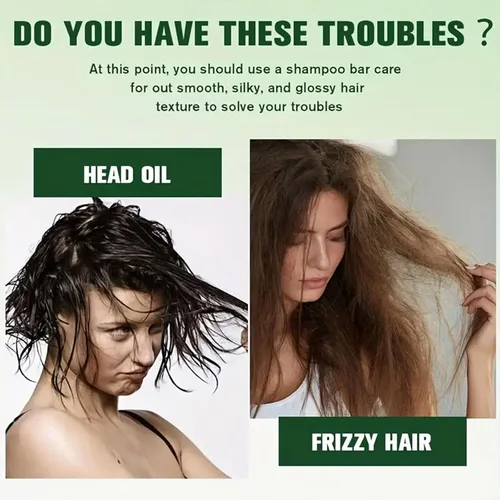 Vista 3 de Barra de champú de cebolla para el crecimiento del cabello, barra de champú de biotina de cebolla 3 en 1 para pérdida de cabello, cabello