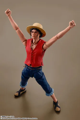Vista 3 de TAMASHII NATIONS - Una serie de Netflix: One Piece - Monkey D. Luffy S.H.Figuarts figura de acción