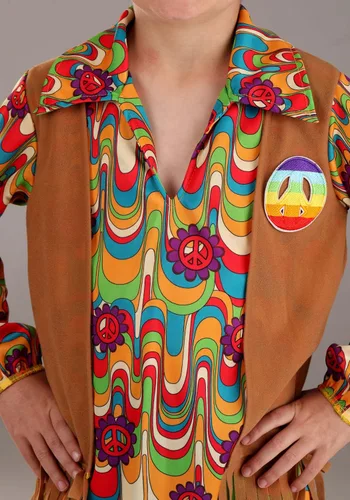 Vista 5 de Kid's Woodstock Hippie Costume