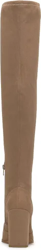 Vista 3 de Jessica Simpson Womens Brixten Faux Suede Tall Over-The-Knee Boots