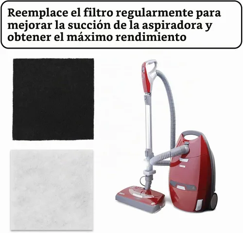 Vista 6 de Paquete de 4 filtros de espuma CF-1 compatibles con los modelos Kenmore Sears Progressive, Progressive y Whispertone, Panasonic